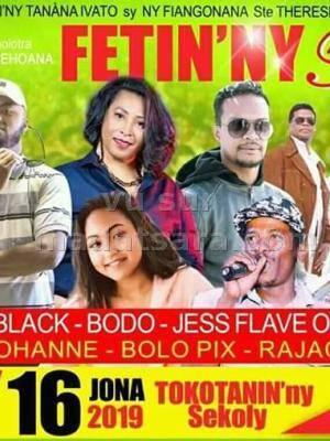 Fetin'ny ray Flash Be, Bodo, Jess Flavi One, Rebika, Bolo Pix, Johanne, Rajao Ste Therese Ivato