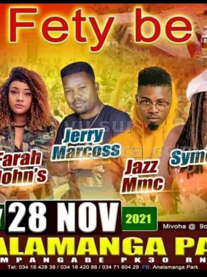 Fety be Jerry Marcoss‍ Farah John's‍ Jazz Mmc‍ Simonda Valera‍ Smaven‍ - Analamanga Park‍