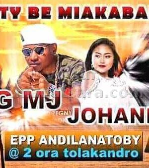 Fety be miakabary Big MJ & Johane Kianja Andilanatoby