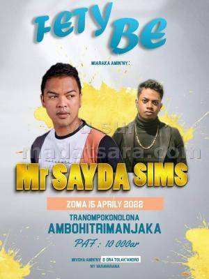 Fety be Mr Sayda & Sims Tranompokonolona Ambohitrimanjaka