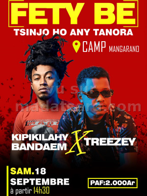 Fety be Tsinjo hoan'ny tanora - Treezy‍ Bandem Kipkilahy‍ Camp Mangarano