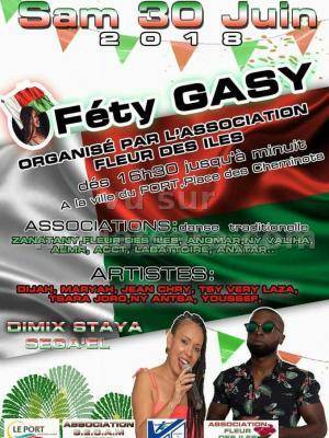 Fety gasy organisée par l'association fleur des îles