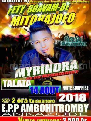 Fety goavam-be mitorajofo Myrindra Epp Ambohitromby Ankazobe