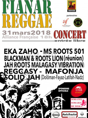 Fianar Reggae avec Eka Zaho‍ , Ms Roots 514‍ , Jah Roots‍ , Mafonja‍ - AF -  Fianarantsoa‍
