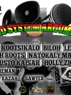 Fianar Reggae festival 2015 Sound system Arguments au Pilier &quot;Relais du Betsileo&quot;