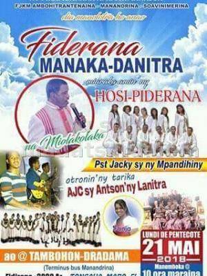 Fiderana manaka-danitra AJC & Hosi-Piderana Tambohon-dRadama Manandriana