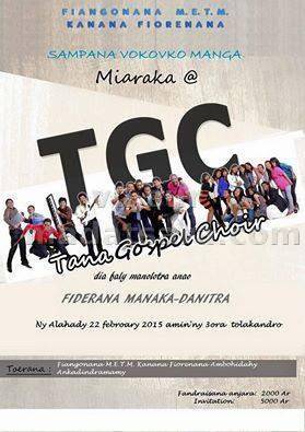 Fiderana manaka-danitra - Tana Gospel Choir Sampana vokovoko manga Fiangonana METM Kanna Fiorenana
