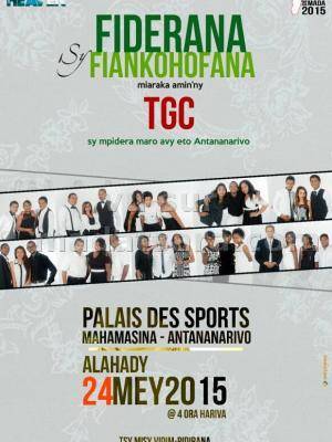 Fiderana sy fiankohofana miaraka amin'ny TGC Palais des Sports Mahamasina