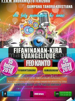 Fifaninanan-kira evangelique feo kanto Fjkm Andrambato Fehizoro