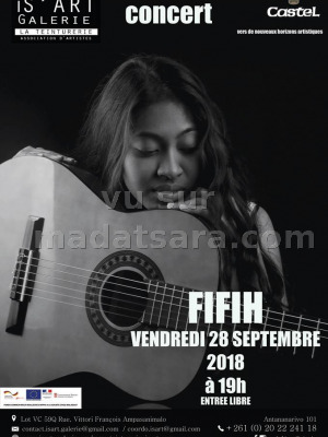 Fifih‍ en concert Is'Art Galerie‍