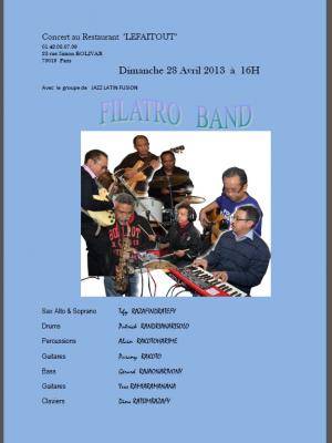 Avec le Groupe de Jazz Latin Fusion