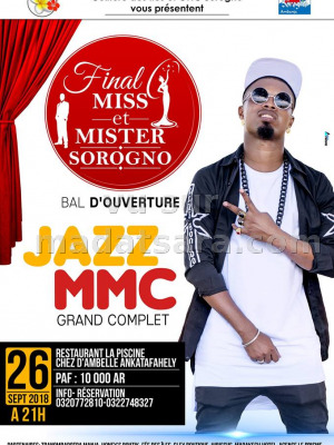Final Miss et Mister Sorogno - Jazz Mmc‍ - Restaurant La Piscine Chez D'Ambelle Ankatafahely