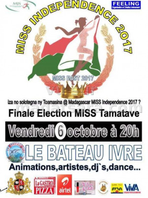 Finale election miss tamatave Bateau Ivre Toamasina‍