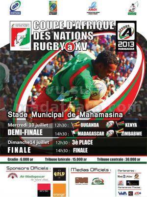 Finale Coupe d'Afrique des Nations Rugby à XV.