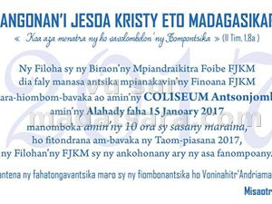 Fiombom-bavaka - FJKM - Coliseum Antsonjombe‍