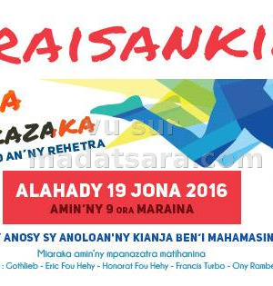 Firaisankina - Zumba sy hazakazaka hoan'ny rehetra - Farihy Anosy