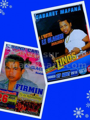 Firmin - grand cabaret à l'hotel Le Glacier Analakely