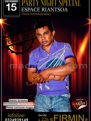 Firmin‍ party night special - Espace Riantsoa Andrefan'Ambohijanahary‍
