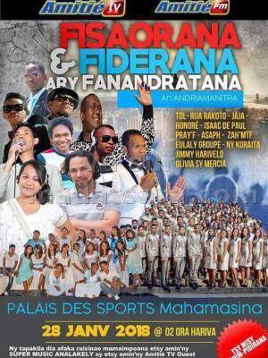 Fisaorana fiderana & fanandratana Palais des Sports Mahamasina