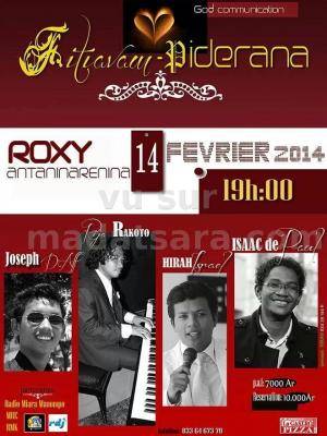 Fitiavam-piderana au Roxy Antaninarenina