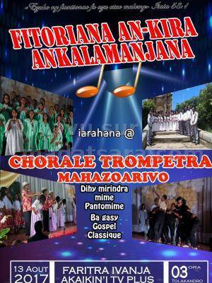 Fitoriana an-kira ankalamanjana Chorale Trompetra Mahazoarivo Faritra Ivanja
