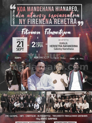 Fitoriana Filazantsara - Kianja Herisetra Rafanodina Sabotsy-Namehana‍