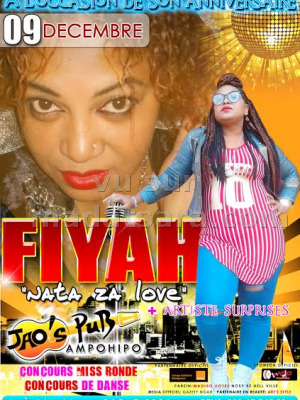 Fiyah‍ en concert au JAO'S PUB‍ à l'occasion de son anniversaire
