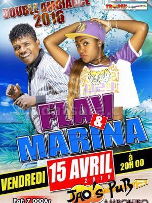Flav & Marina double ambiance 2016 au Jao's Pub Ambohipo