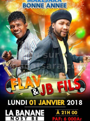 Flav Rotsaka‍ & Jb Junior‍ maresaka bonne année - La Banane (Dzamandzar)‍