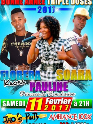 Flobera‍, Soara‍ & Pauline‍ - bonne année triple dose - JAO'S PUB‍