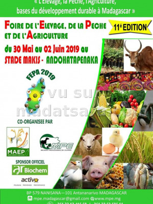 Foire de l'élevage de la pêche et de l'agriculture - Kianja Maki Andohatapenaka‍