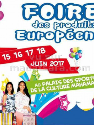 Foire des produits européens au Palais des Sports Mahamasina‍