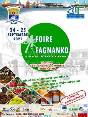 Foire Fagnanko 1ere edition Esplanade Mairie Toamasina