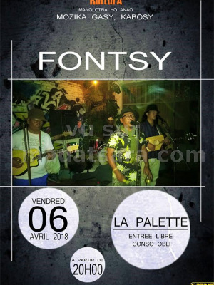 Fontsy‍ en concert La Palette Antsirabe‍