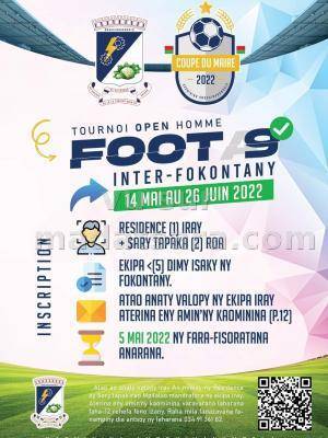 Foot 9 inter-fokontany Tournoi open homme