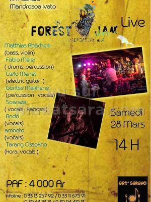 Forest jam live au Art'Sakafo Mandrosoa Ivato