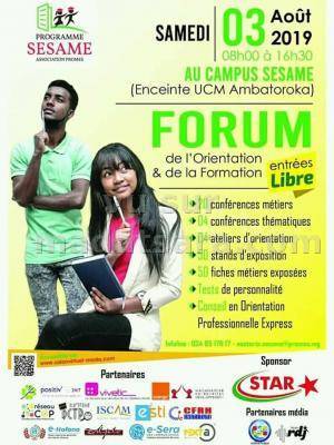 Forum de l'orientation et de la formation Université Catholique de Madagascar (UCM)