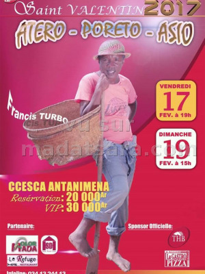 Francis turbo‍ - Atero, Poreto, asio - Saint Valentin au CCESCA Antanimena‍