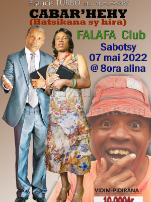 Francis turbo‍ - Cabar'hehy - Trano Falafa Analavory‍