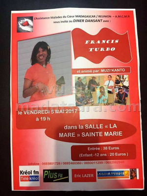 Francis turbo‍ diner dansant Salle des fêtes de la Mare Saint Marie‍