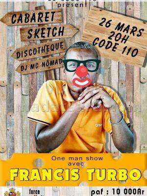 Francis Turbo One man show au Le Code 110