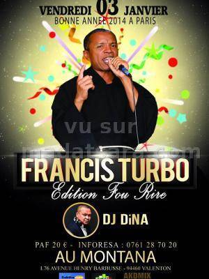 Francis Turbo avec DJ Dina au Mon Tana