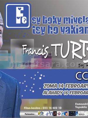 Fe sy Boky mivelatra ve tsy ho vakiana - Francis Turbo sy ny namany au CCESCA