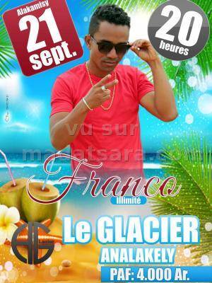 Franco en concert Le Glacier Analakely