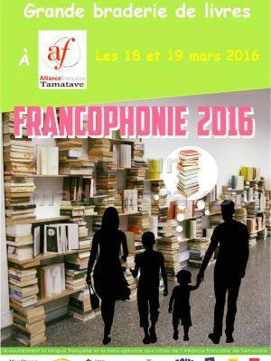 Francophonie 2016 - Grande braderie de livres à l'Alliance Française de Tamatave