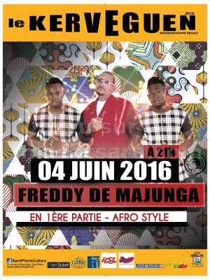 Freddy de Majunga en concert au Le Kerveguen La Réunion