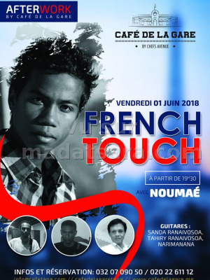 French touch avec Noumaé Trio‍ - Café de la Gare Soarano‍