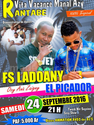 Fs Ladoany & El Picador - Rantabe vita vacance Manal'Azy -