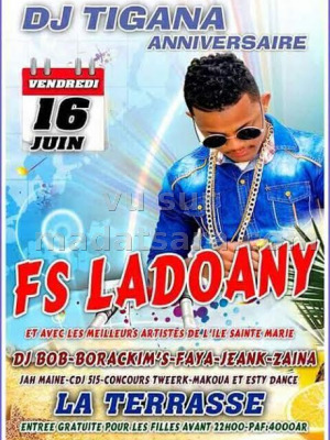 FS Ladoany‍ et les meilleurs artistes de l'Ile Ste Marie - La Terrasse Sainte Marie