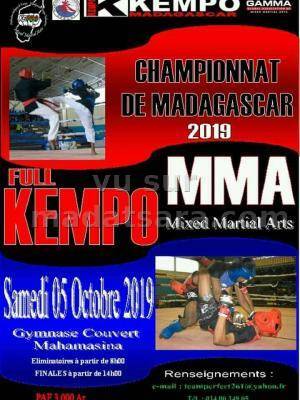 Full kempo championnat de Madagascar 2019 - Gymnase couvert Mahamasina